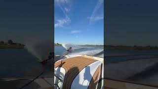 Waterski Slalom Skiing At 12M35Off Pre Nationals Training