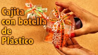 1,2,3 Detalles - Manualidades: CAJITA con BOTELLA de PLÁSTICO vs 2