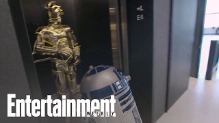 Star Wars Droids R2-D2 And C-3Po Surprise Unsuspecting Office Workers Entertainment Weekly