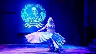 @Hayati Dance performing live at Spooktacular Belly Dance Showcase