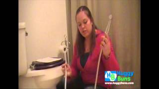 Huggybuns Diaper Sprayer Installation Video