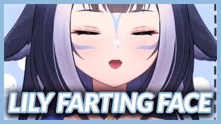 Lily Make A Funny Face When She Fart