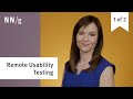 Running a Remote Usability Test, Part 1