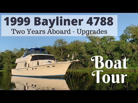 2 Years Aboard Y-Not - Modification & Upgrade Tour of our Bayliner 4788