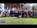 Crowd Gathers To Show Support For France, January 11 2015