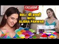 Alisha Panwar ne es Holi par Banaye Organic Natural Colors Exclusive with Fifafooz