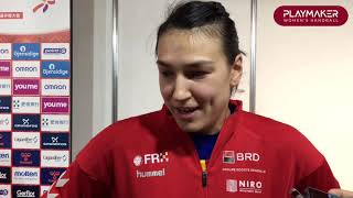 Cristina Neagu's reaction after ROU - MNE | 24th IHF Women's World Championship, Kumamoto 2019