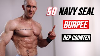 Navy Seal Burpees Follow Along Best Bodyweight Chest Workout
