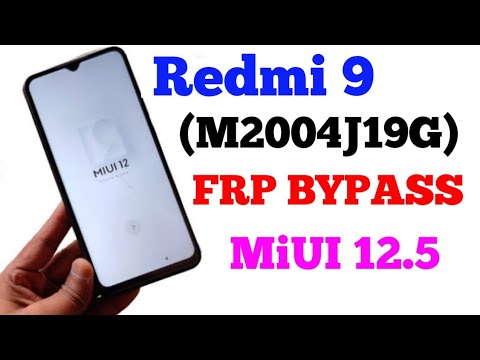 Xiaomi Redmi 9 MIUI 12.5 FRP Unlock/Google Lock Bypass Xiaomi Redmi 9 MIUI 12.5 FRP Unlock/Google Lock Bypass