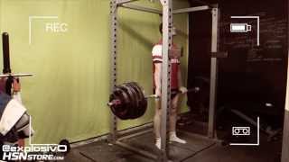 Superación Y Motivación Entrenamiento Peso Muerto Pesado Y Explosiv0