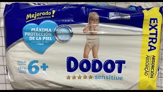 Dodot Sensitive Size 6, 2021-2023 Design. English