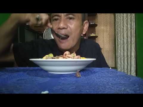 Mukbang cumi Asam Manis # Viral