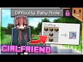 My GIRLFRIEND Beat Minecraft in "BABY MODE" Difficulty (ex girlfriend now)