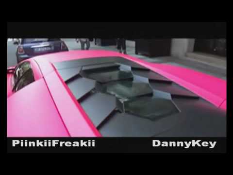 Pink Lamborghini Murcielago