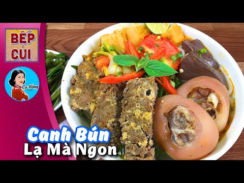 Cách làm món bún riêu cua