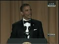 President Barack Obama at the 2012 White House Correspondents' Dinner