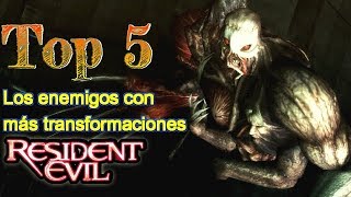 Top 5: Los enemigos con más transformaciones en Resident Evil
