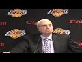 Lakers Coach Phil Jackson on 113-80 victory over the Sacramento Kings