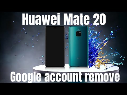Mate 20 (HMA-L29) | Remove Google Account | All android Mate 20 (HMA-L29) | Remove Google Account | All android