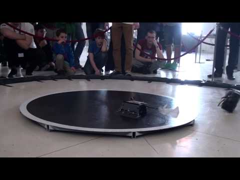 Mega Sumo Robots at International robot competition RobotChallenge 2014