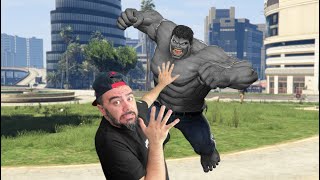 HULK ABISINI ÇAGIRDI KENDIMI ZOR KURTARDIM - GTA 5 MODS