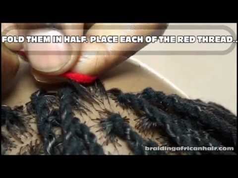How To Do A Hair Twist With String. African Two String Twist How To Do A Hair Twist With String. African Two String Twist
