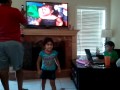 Ashley bailando el taco!