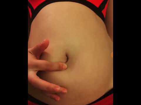 Deep belly button fingering