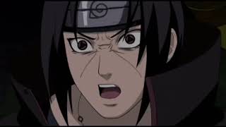 Itachi saying SASUKE