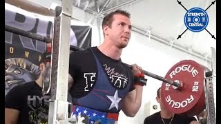 John Haack - 875 kg (1929 lbs) All Time World Record Total @ 181 lbs - Hybrid Showdown