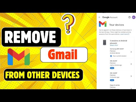How to Remove your Gmail Account from another Devices How to Remove your Gmail Account from another Devices