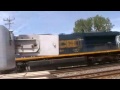 Rail Fanning Erie, PA Greengarden Blvd. A CSX West Freight 6/8/2012