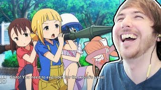 LITTLE BAZOOKA GIRLS OF JUSTICE - Noble Reacts to Anime Cracks