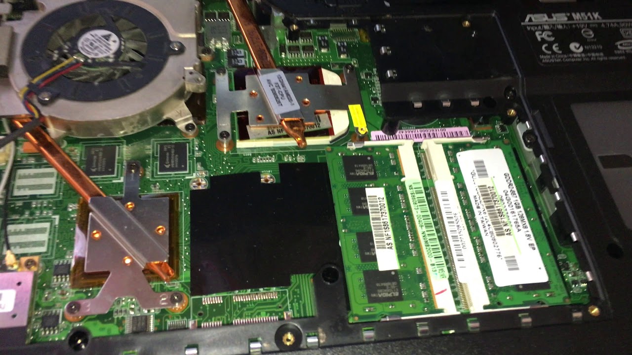 Asus a4000 strip down