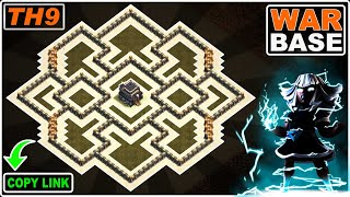 New Th9 War Base 2023 Copy Link Coc Town Hall 9 Th9 Base Design - Clash Of Clans