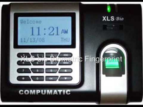 Compumatic XLS 21 PIN entry & Proximity Badge Card clock, Compumatic XLS bio 