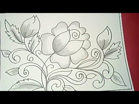 Contoh Gambar Gambar Mewarnai Batik Bunga Kataucap
