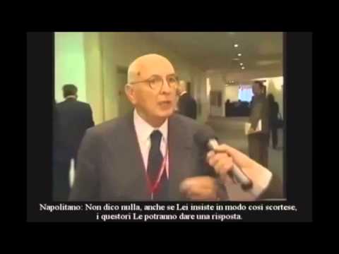 GIORGIO NAPOLITANO CENSURATO DALLE TV ITALIANE. CONDIVIDETE VERGOGNA!