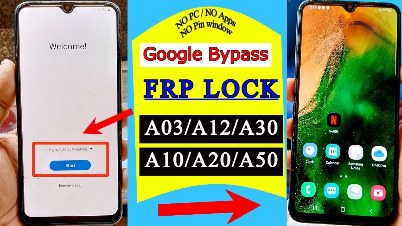 Without PC : All Samsung A03/A12/A30/A10/A20/A50 Frp Without PC : All Samsung A03/A12/A30/A10/A20/A50 Frp