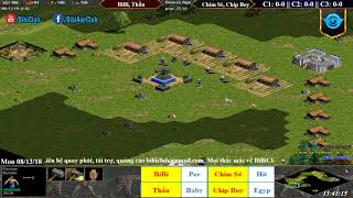 AoE 22 Random BiBi, Thầu vs Chim Sẻ, Chip Boy Ngày 13-8-2018