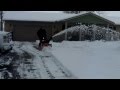 Blowing Snow in Ohio with a Troy-Bilt 2840 Storm Snow Blower