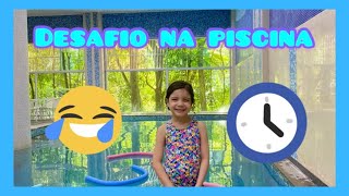 Desafio Na Piscina - Será Que Consegui? The Pool Challenge