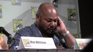 Voice of Shredder from Teenage Mutant Ninja Turtles reads hotel pamphlet at SDCC 2013