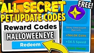 Secret Eye Pet Update Codes In Magnet Simulator Limited Codes Roblox
