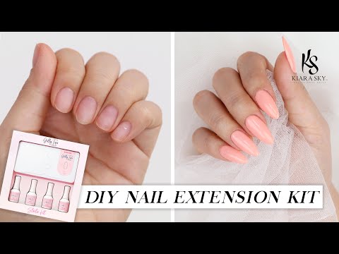DIY Nail Extension For Beginners (No Acrylic) | TINA TRIES IT - YouTube