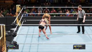 Charlotte Flair Vs Mandy Rose 2 Bra & Match
