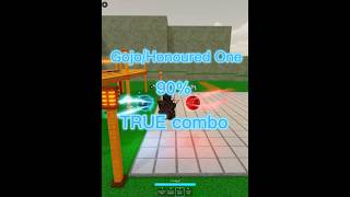 Gojo 90% True Combo