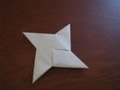How to Make an Origami Ninja Star/Shuriken- Step by step 手裏剣- Como hacer un origami estrella ninja