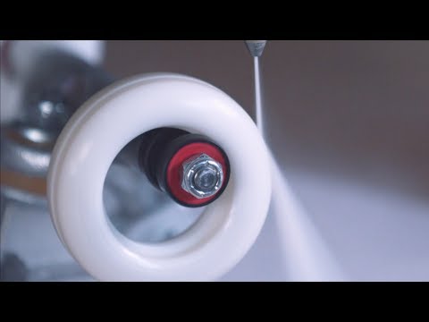 Exploding Skateboard Wheels With A 60,000 PSI Waterjet Slow Motion