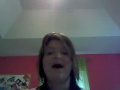 me singing Heal the wound by point of grace